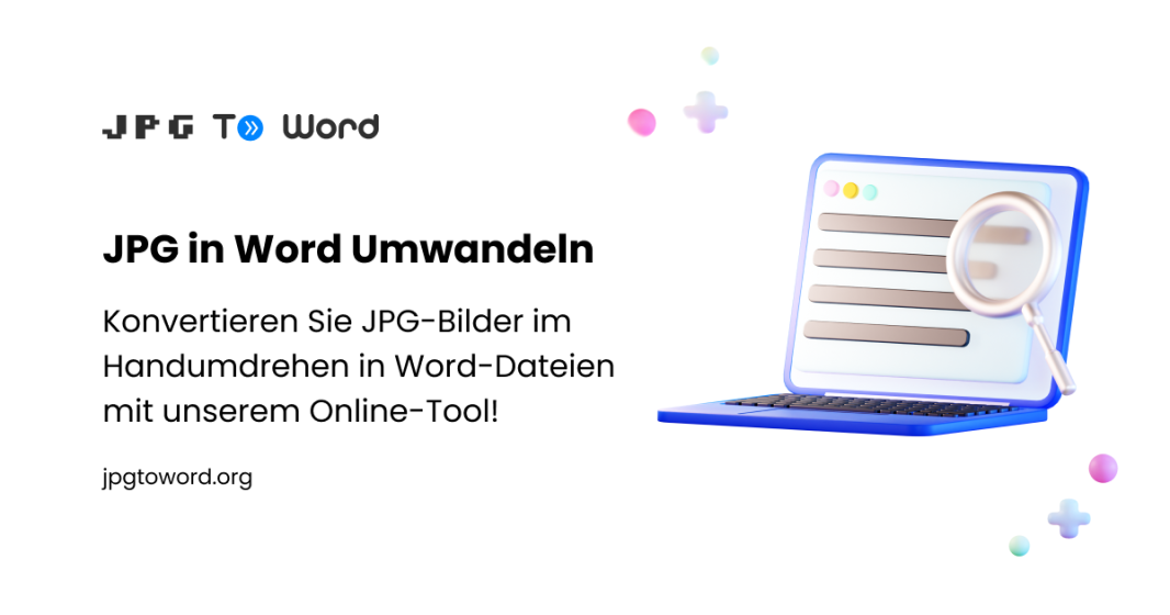 JPG in Word Umwandeln - (Online & Kostenlos)